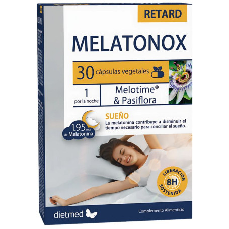 MELATONOX RETARD 30 CÁPSULAS VEGETALES DIETMED