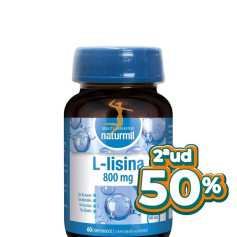 L-LISINA 800MG 60 COMPRIMIDOS NATURMIL OFERTA 2 UD