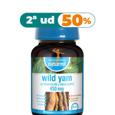 WILD YAM 450MG 60 COMPRIMIDOS NATURMIL OFERTA 2 UD