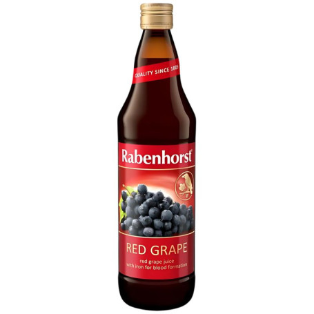 ZUMO UVA ROJA CON HIERRO 750ML RABENHORST