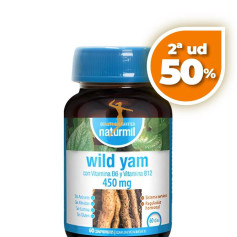 WILD YAM 450MG 60 COMPRIMIDOS NATURMIL OFERTA 2 UD