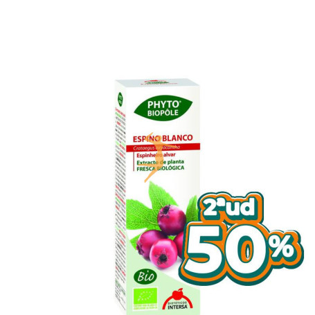 PHYTO-BIOPOLE ESPINO BLANCO BIO 50Ml. INTERSA OFERTA Segunda unidad al 50%