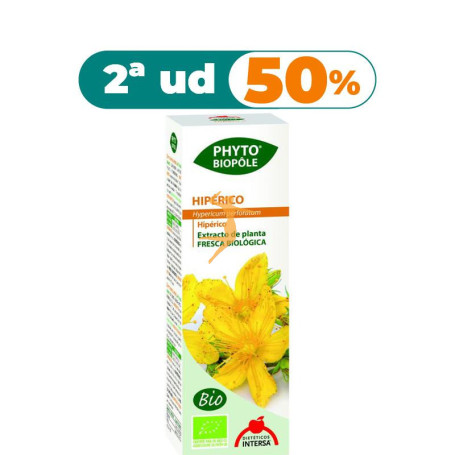 PHYTO-BIOPOLE HIPÉRICO BIO 50Ml. INTERSA OFERTA Segunda unidad al 50%