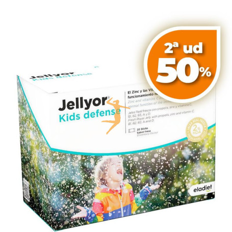 JELLYOR JALEA NIÑOS 20 STICKS ELADIET OFERTA 2 UD