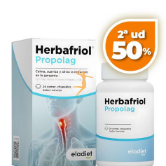 HERBAFRIOL PROPOLAG 24 COMPRIMIDOS CHUPABLES ELADIET OFERTA 2 UD