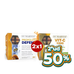 2X1 PROPOLVIT DEFENS Y VITAMINA C MARNYS OFERTA 2 UD