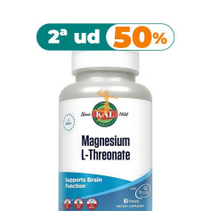L-THREONATE MAGNESIUM 60 COMPRIMIDOS KAL OFERTA 2 UD
