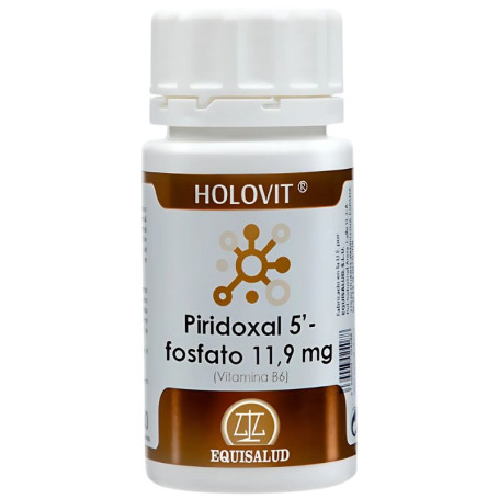 HOLOVIT PIRIDOXAL 5-FOSFATO 11,9MG (VITB6) 50 CÁPSULAS EQUISALUD