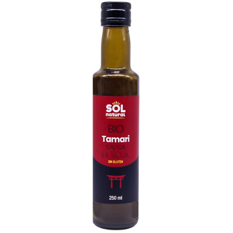 TAMARI SALSA DE SOJA BIO 250ML SOL NATURAL