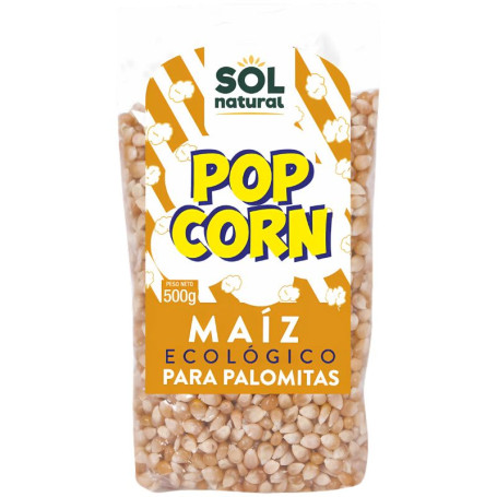 MAÍZ PARA PALOMITAS BIO 500G SOL NATURAL