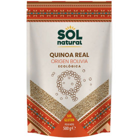 QUINOA REAL ORIGEN BOLIVIA SIN GLUTEN BIO 500G SOL NATURAL