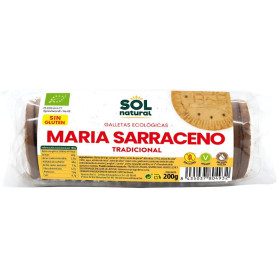 GALLETAS MARÍA TRIGO SARRACENO TRADICIONAL BIO 200G SOL NATURAL