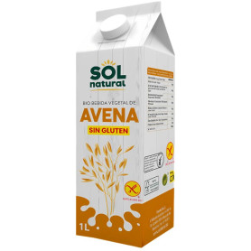 BEBIDA DE AVENA SIN GLUTEN BIO 1LT SOL NATURAL