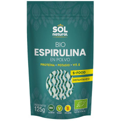 ESPIRULINA EN POLVO BIO 125G SOL NATURAL