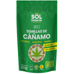 SEMILLAS DE CÁÑAMO BIO 250G SOL NATURAL