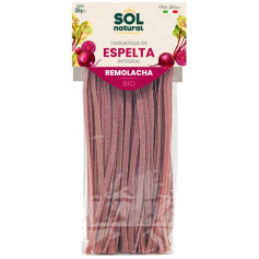 TAGLIATELLE ESPELTA INTEGRAL CON REMOLACHA BIO 250G SOL NATURAL