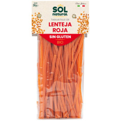 TAGLIATELLE DE LENTEJA ROJA SIN GLUTEN BIO 250G SOL NATURAL