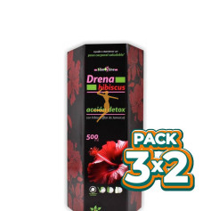 Pack 3x2 DRENA HIBISCUS 500ML PINISAN