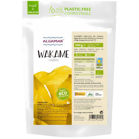 ALGA WAKAME BIO 1KG ALGAMAR