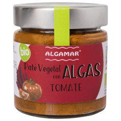 PATÉ VEGETAL DE ALGAS CON TOMATE BIO 180G ALGAMAR