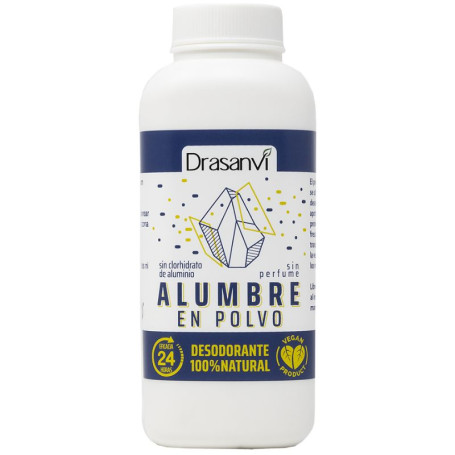DESODORANTE DE ALUMBRE EN POLVO 100G DRASANVI