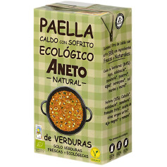 CALDO CON SOFRITO DE VERDURAS PARA PAELLA BIO 1L ANETO