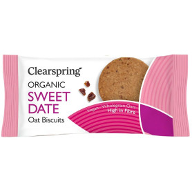 GALLETAS DE AVENA Y DÁTIL BIO 480G CLEARSPRING