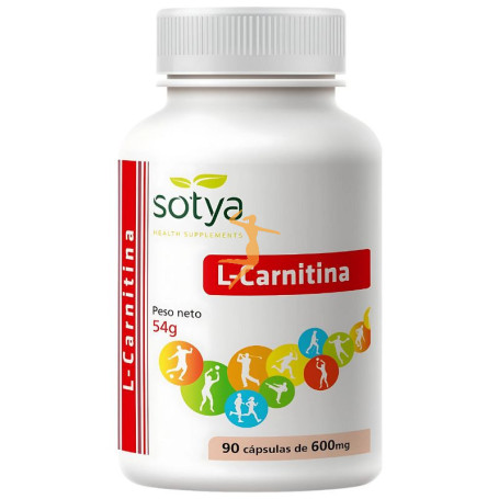 L-CARNITINA 90 CÁPSULAS DE 600Mg. SOTYA