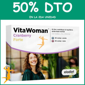 VITAWOMAN CRANBERRY FORTE 60 COMPRIMIDOS ELADIET OFERTA 2 UD