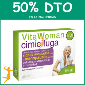 VITAWOMAN CIMICIFUGA 60 COMPRIMIDOS ELADIET OFERTA 2 UD