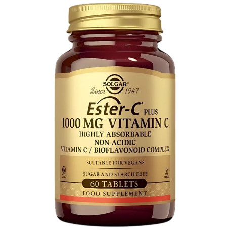 ESTER-C PLUS 1000MG 60 COMPRIMIDOS SOLGAR