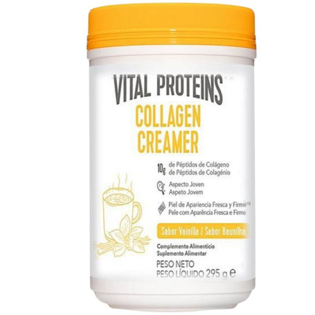 COLLAGEN CREAMER SABOR VANILLA 295G VITAL PROTEINS