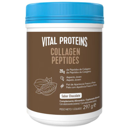 PÉPTIDOS DE COLÁGENO SABOR CHOCOLATE 297G VITAL PROTEINS