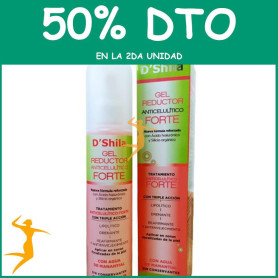 OFERTA GEL ANTICELULITICO FORTE SHILA 2ª UNIDAD 50%
