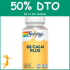 GS CALM PLUS 30 CÁPSULAS SOLARAY OFERTA 2 UD