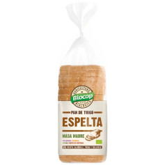 PAN DE MOLDE DE TRIGO ESPELTA CON MASA MADRE 400G BIOCOP