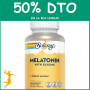 MELATONINA CON GLICINA 100 CÁPSULAS VEGETALES SOLARAY OFERTA 2 UD