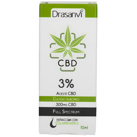 ACEITE DE CBD 3% 10ML DRASANVI
