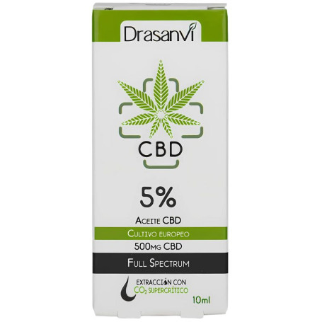 ACEITE DE CBD 5% 10ML DRASANVI
