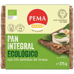 PAN DE CENTENO CON 5% SEMILLAS DE LINAZA 375G PEMA
