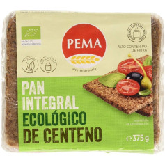 PAN DE CENTENO INTEGRAL 375G PEMA