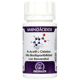 N-ACETIL L-CISTEÍNA CON RESVERATROL 50 CÁPSULAS EQUISALUD