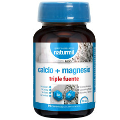 CALCIO + MAGNESIO TRIPLE FUENTE 90 COMPRIMIDOS NATURMIL