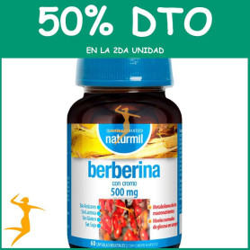 BERBERINA 500MG 60 CAPSULAS NATURMIL OFERTA 2 UD