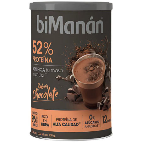 BATIDO DE PROTEÍNA SABOR CHOCOLATE 360G BIMANÁN