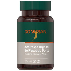 ACEITE DE HIGADO DE PESCADO FORTE 120 PERLAS BONUSAN