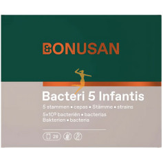 BACTERI 5 INFANTIS 28 SOBRES BONUSAN