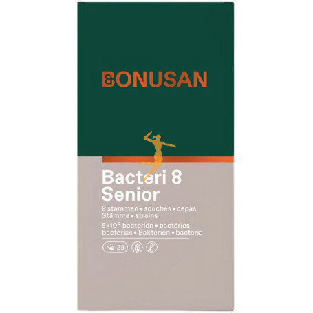 BACTERI 8 SENIOR 28 CAPSULAS BONUSAN