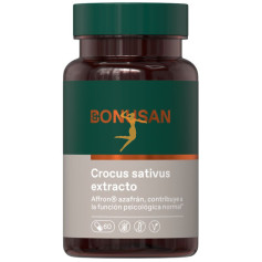 CROCUS SATIVUS EXTRACTO 60 CAPSULAS BONUSAN