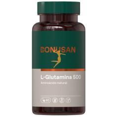 L-GLUTAMINA 500Mg. 60 CÁPSULAS VEGETALES BONUSAN